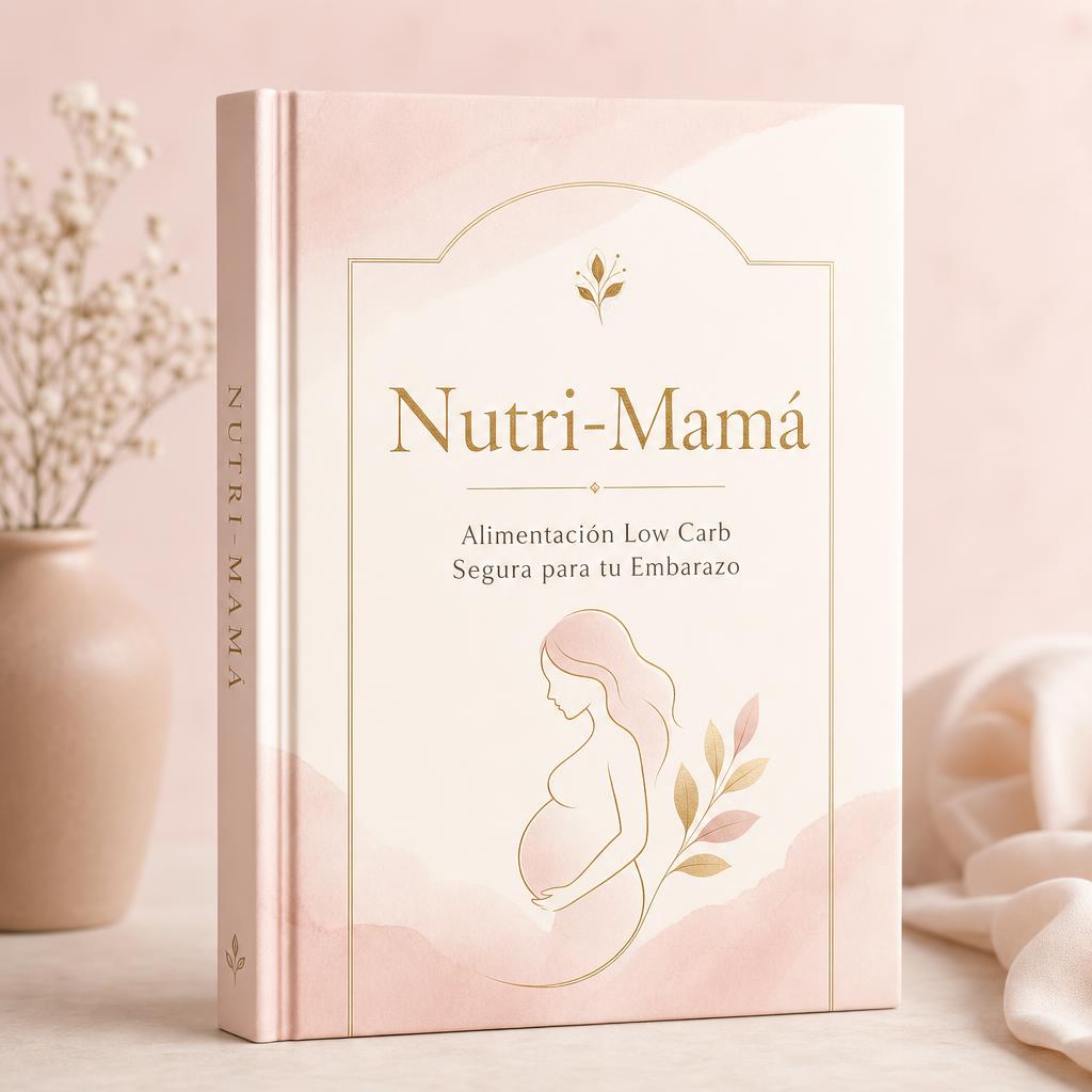 Portada ebook Nutri-Mamá Low Carb